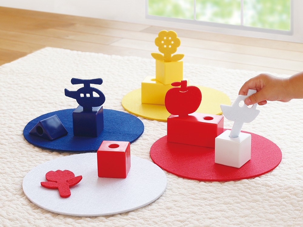 いろ・かたちあそびセット